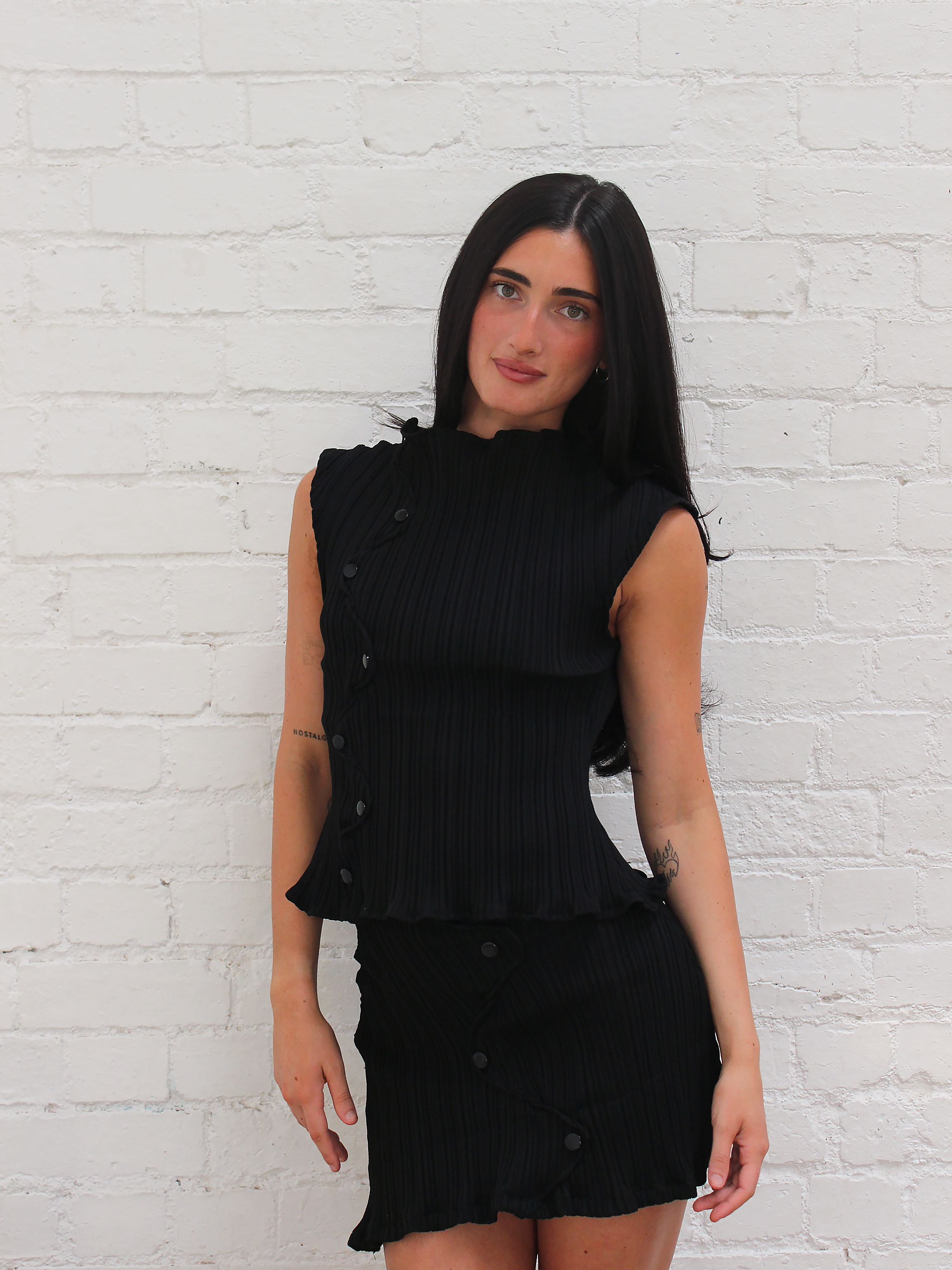 Lappata Top-Black