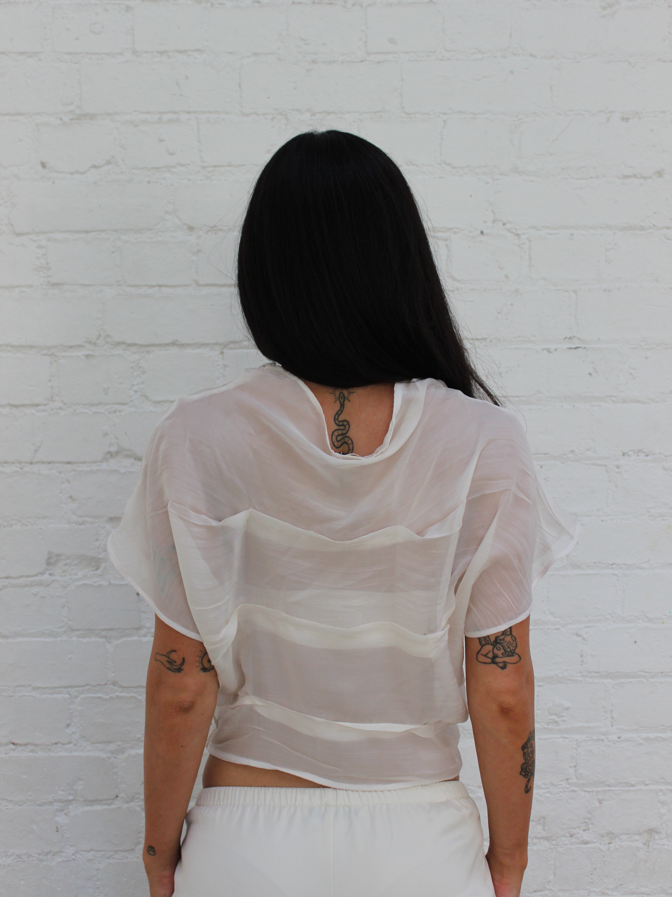 Laura Top-Sheer Pink