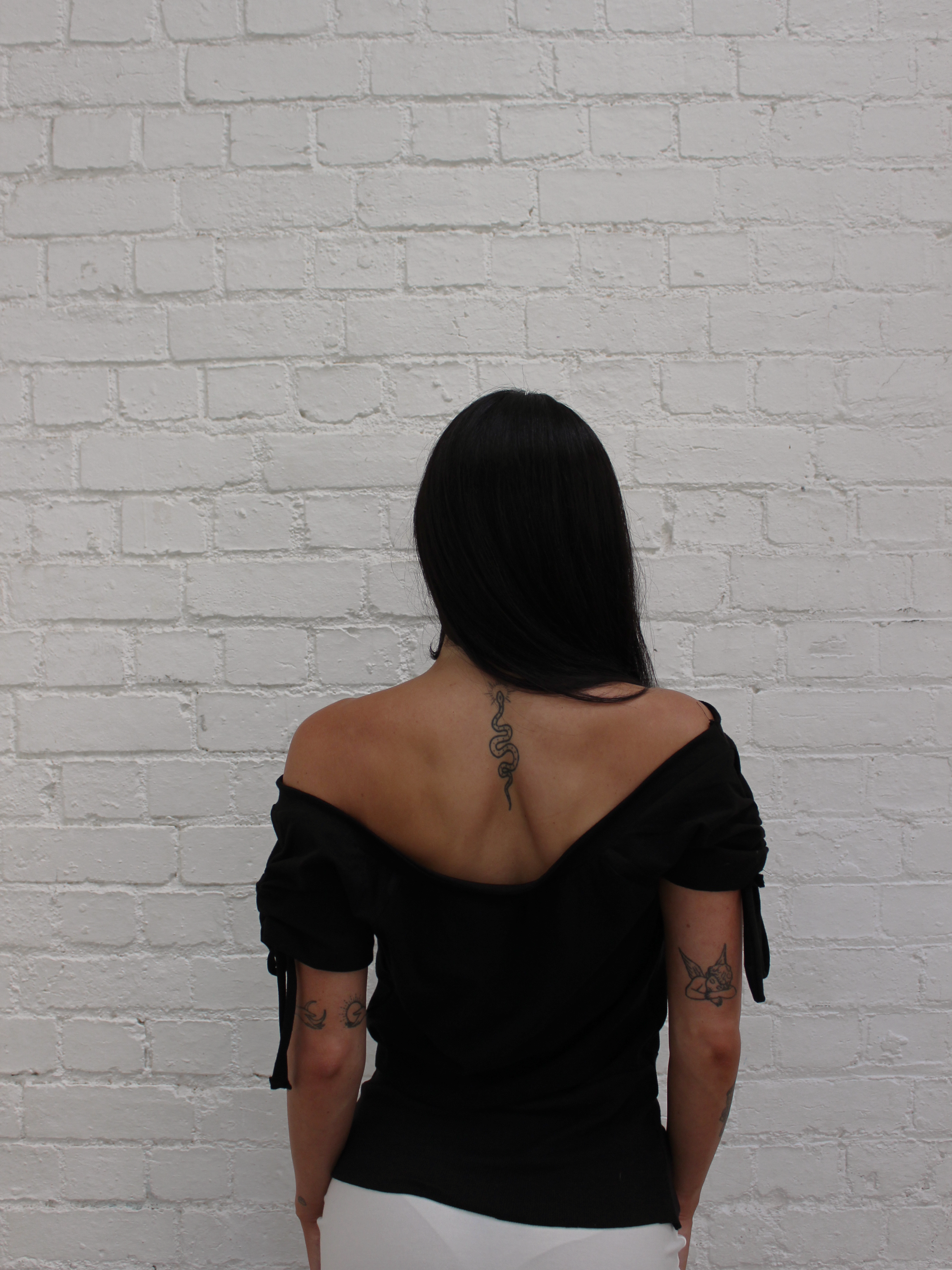 Catherine Top-Black