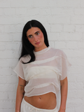 Laura Top-Sheer Pink