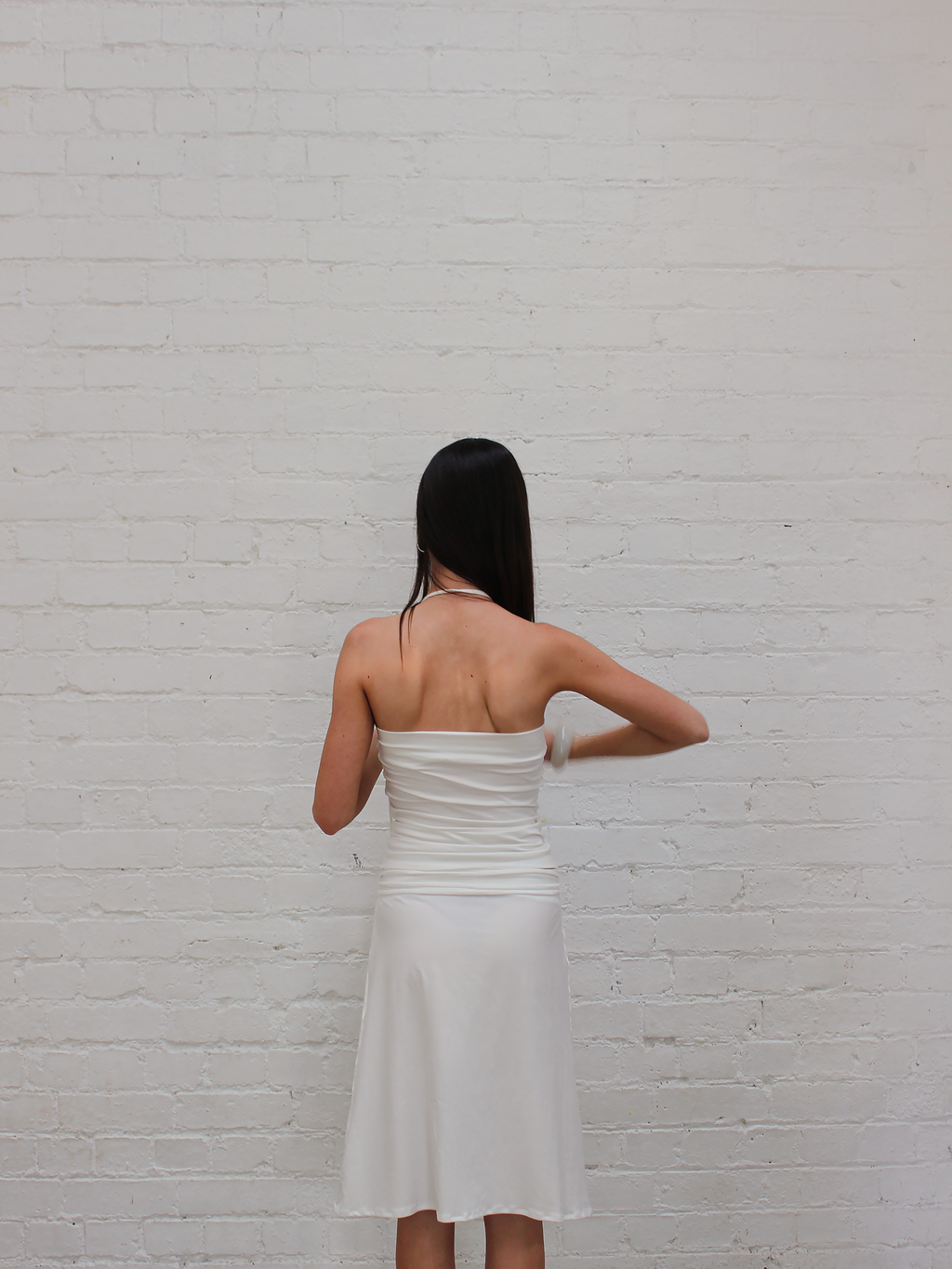 Siera Skirt-White